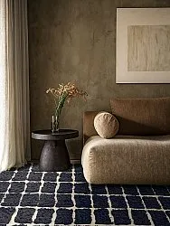 Shaggy szőnyeg - Zola Natural Cotton Shaggy (sötétszürke)