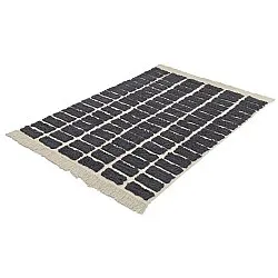 Shaggy szőnyeg - Zola Natural Cotton Shaggy (sötétszürke)