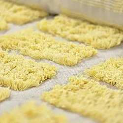 Shaggy szőnyeg - Zola Natural Cotton Shaggy (sárga)