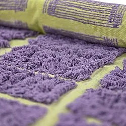 Shaggy szőnyeg - Zola Natural Cotton Shaggy (lila)