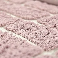 Kerek szőnyeg - Zola Natural Cotton Shaggy (rózsaszín)