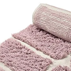 Kerek szőnyeg - Zola Natural Cotton Shaggy (rózsaszín)