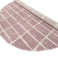 Kerek szőnyeg - Zola Natural Cotton Shaggy (rózsaszín)