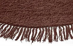 Kerek szőnyeg - Alba Natural Cotton Shaggy (barna)