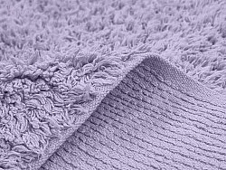 Shaggy szőnyeg - Alba Natural Cotton Shaggy (lila)