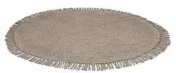 Kerek szőnyeg - Alba Natural Cotton Shaggy (tópszín)