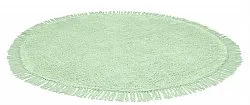 Kerek szőnyeg - Alba Natural Cotton Shaggy (világoszöld)