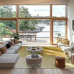 Wilton szőnyeg - Artena (sötét arany)