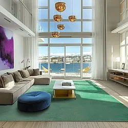 Wilton szőnyeg - Artena (világoszöld)