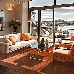 Wilton szőnyeg - Artena (terrakotta)