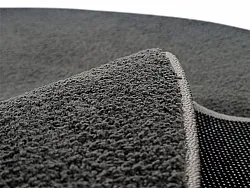 Kerek szőnyeg - Vevila (sötétszürke)