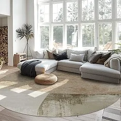 Kerek szőnyeg - Fia (rózsaszín/multi)