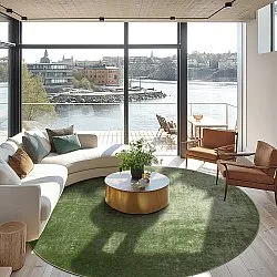 Kerek szőnyeg - Lynton (zöld)