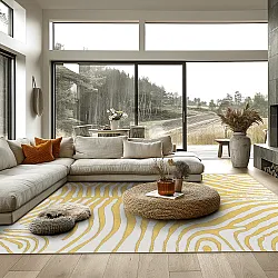 Wilton szőnyeg - Zebra (sárga)