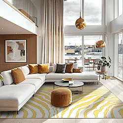 Wilton szőnyeg - Zebra (sárga)