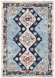 Wilton szőnyeg - Mazzarino (kék/többszínű)