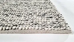 Gyapjúszőnyeg - Mesra (fekete/fehér)