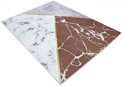 Wilton szőnyeg - Savino (szürke/fehér/barna)