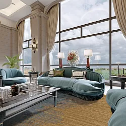 Wilton szőnyeg - Mileto (szürke/arany)