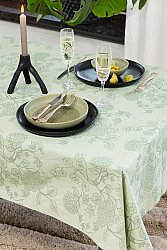 Asztalterítők - Pamut terítő Minna (zöld)