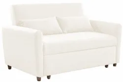 Kihúzható fotel - San Francisco (fehér)