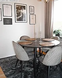 Viskóz szőnyeg - Jodhpur Special Luxury Edition (fekete)