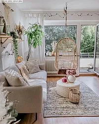 Gyapjúszőnyeg - Luna (bézs)