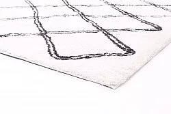 Shaggy szőnyeg - Morocco (fekete/fehér)