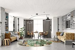 Kerek szőnyeg - Calabria (többszínű)