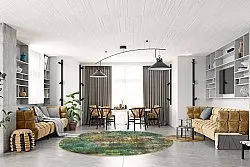 Kerek szőnyeg - Palermo (többszínű)