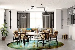 Kerek szőnyeg - Livno (többszínű)