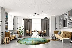 Kerek szőnyeg - Livno (többszínű)