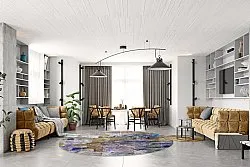 Kerek szőnyeg - Padua (többszínű)