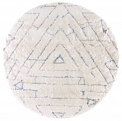 Kerek szőnyegek - Valencia (kék/többszínű)