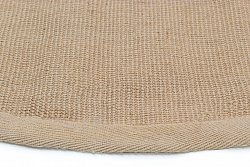 Kerek szizál szőnyeg - Agave (bézs/elefántcsont)
