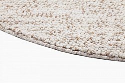 Kerek szőnyeg - Avafors Wool Bubble (természetes)
