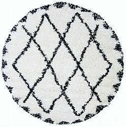 Kerek szőnyegek - Alia (fekete/fehér)