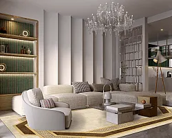 Wilton szőnyeg - Olympia (bezs/barna)