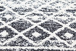 Kerek szőnyeg - Ovada (fekete/fehér)