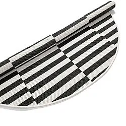 Kerek szőnyeg - Indoor/Outdoor Otto (fekete)