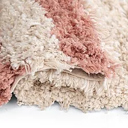 Ovális szőnyeg - Tropea Natural Cotton Shaggy (többszínű)