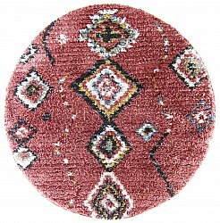 Kerek szőnyegek - Neapel (rózsaszín/többszínű)