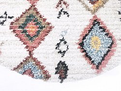 Kerek szőnyegek - Sezze (bézs/többszínű)