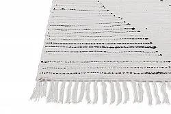 Rongyszőnyeg - Palani (fehér/fekete)