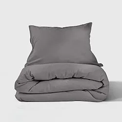 Ágyneműgarnitúra - Lysander (sötétszürke)