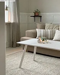 Gyapjúszőnyeg - Avafors Wool Bubble (bézs)