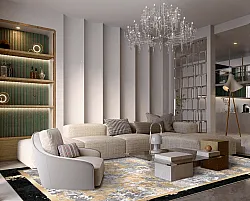 Wilton szőnyeg - Peri (fekete/többszínű)