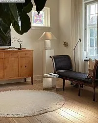 Kerek szőnyeg - Pike (krém)