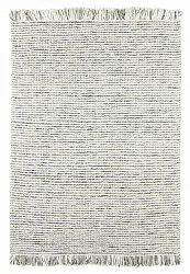 Gyapjúszőnyeg - Plockton (szürke/fehér/zöld)