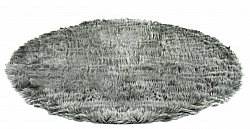 Kerek szőnyegek - Pomaire (szürke/zöld)